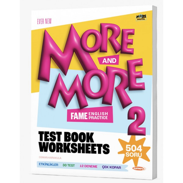 2 MORE&MORE WORKSHEETS TEST BOOK