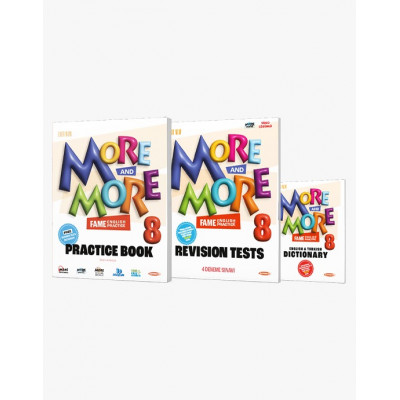 8 MORE&MORE PRACTICE BOOK & DICTIONARY & REVISION TESTS (3 LÜ SET)