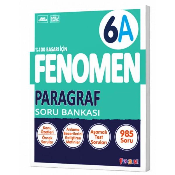 FENOMEN YAYINLARI 6. SINIF PARAGRAF A