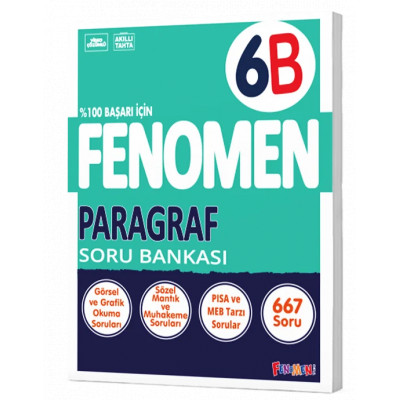 FENOMEN YAYINLARI 6. SINIF PARAGRAF B