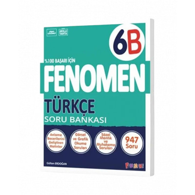 FENOMEN YAYINLARI 6. SINIF TÜRKÇE B