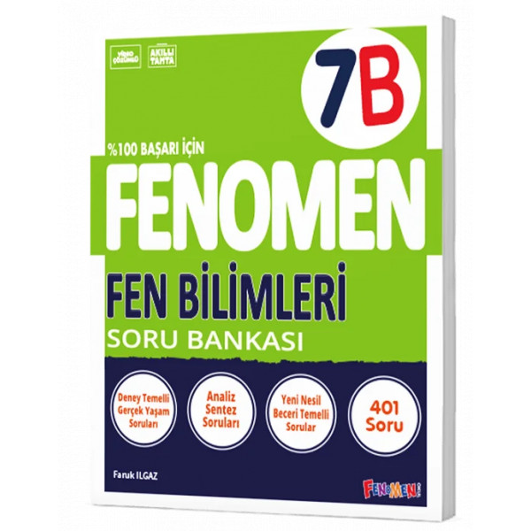 FENOMEN YAYINLARI 7. SINIF FEN BİLİMLERİ B