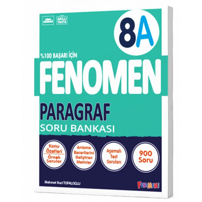 FENOMEN YAYINLARI 8. SINIF PARAGRAF A