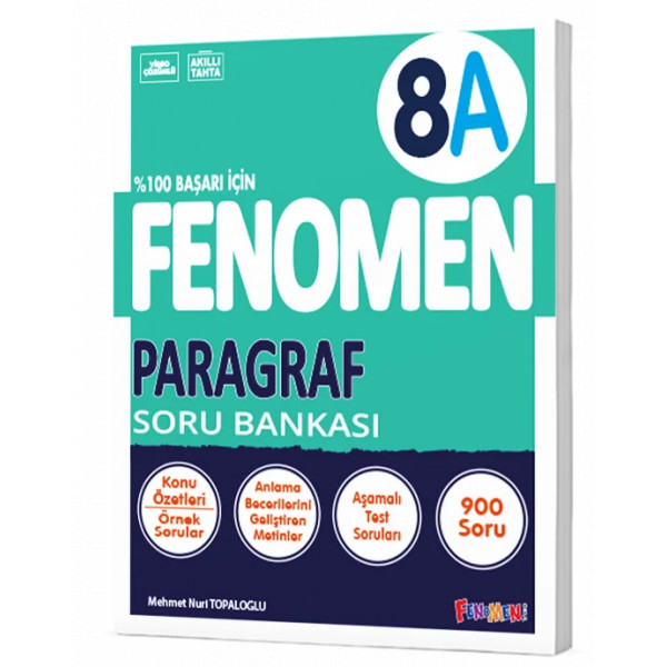 FENOMEN YAYINLARI 8. SINIF PARAGRAF A