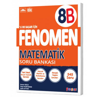 FENOMEN YAYINLARI 8. SINIF MATEMATİK B